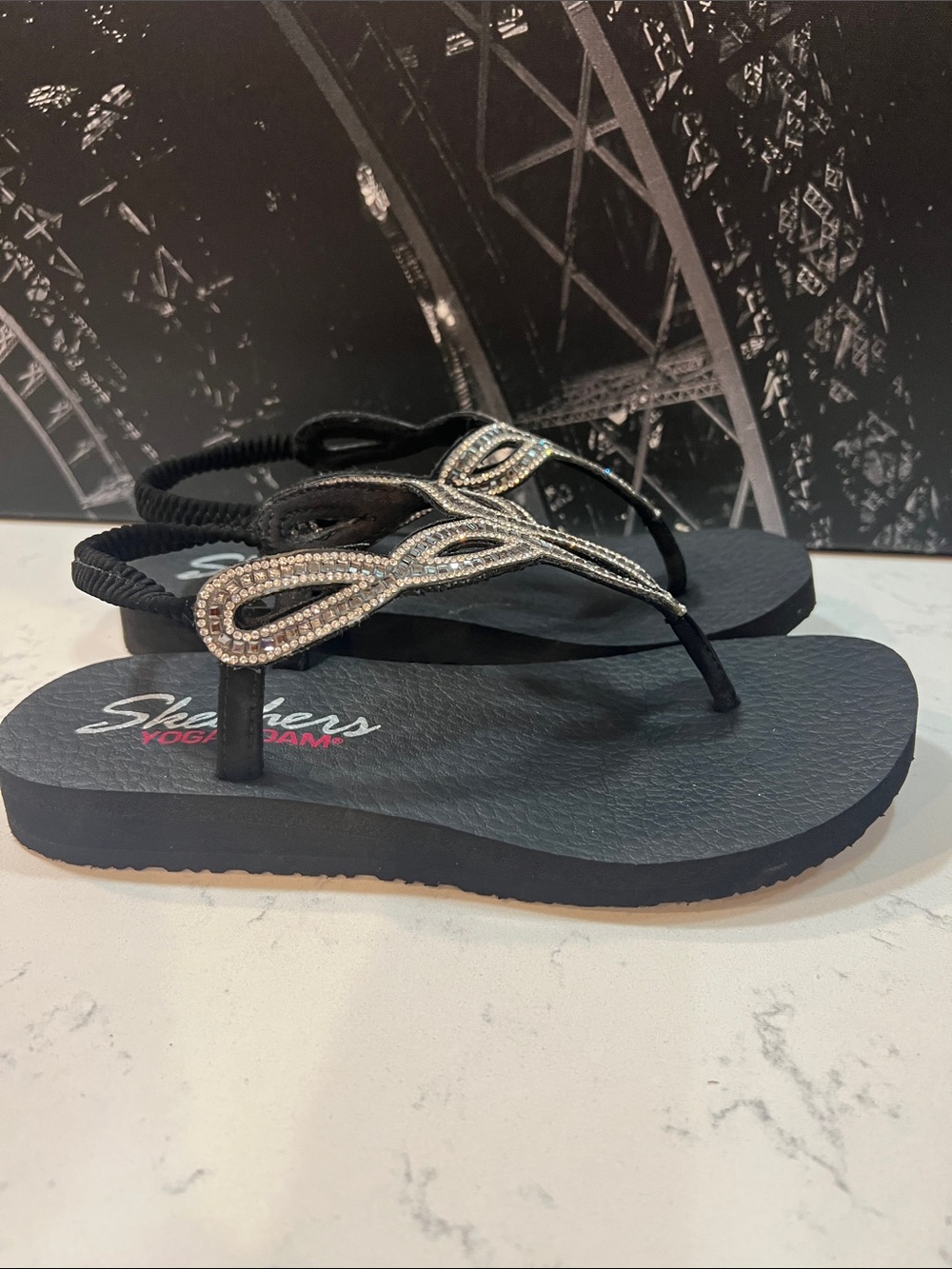 SKECHERS Cali Meditation – Evening Dew sandal size 8 - Picture 9 of 15